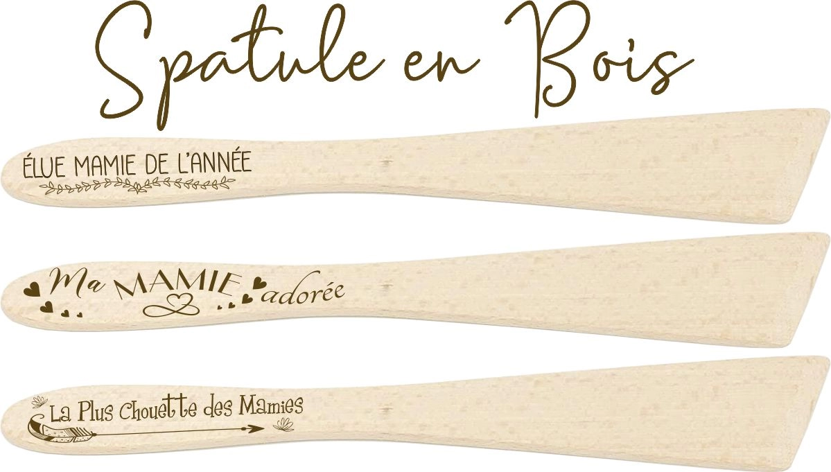 Spatules en Bois pour mamie